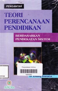 TEORI PERENCANAAN PENDIDIKAN